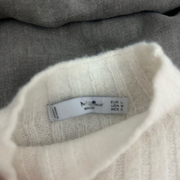 Mango Ribbed Mock Neck Sweater - Picture 4 of 4